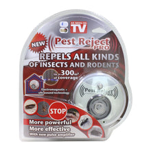 Cargar imagen en el visor de la galería, Ahuyentador Ultrasónico Pest Reject Pro – Repelente de Insectos y Roedores hasta 300 m²
