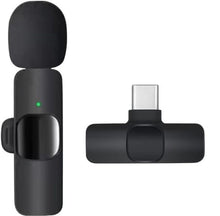Cargar imagen en el visor de la galería, Micrófono Inalámbrico K9 para Móvil – Audio Profesional Plug &amp; Play para iPhone y Android
