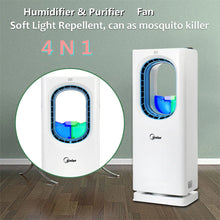 Cargar imagen en el visor de la galería, Ventilador Multifuncional con Enfriamiento, Humidificador y Purificador – Control de Mosquitos
