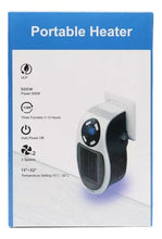 Cargar imagen en el visor de la galería, Mini Calefactor Eléctrico de Cerámica – Portátil, Seguro y de Calor Inmediato para Hogar y Oficina

