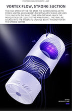Cargar imagen en el visor de la galería, Lámpara Antimosquitos USB LED – Killer Silencioso para Dormitorio y Hogar
