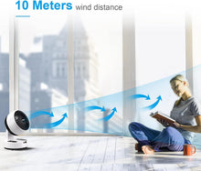 Cargar imagen en el visor de la galería, Ventilador Turbo de Mesa Silencioso 3D – Oscilación, Temporizador y Mando a Distancia

