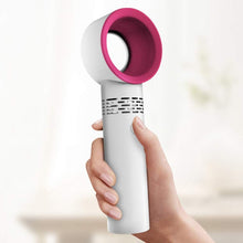 Cargar imagen en el visor de la galería, Ventilador Portátil sin Aspas USB – Mini Enfriador de Mano Silencioso con 3 Velocidades
