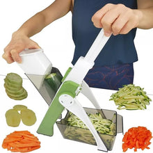 Cargar imagen en el visor de la galería, Mandolina de Cocina Multifuncional – Cortes Precisos para Verduras y Frutas
