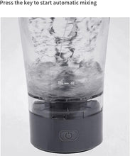 Cargar imagen en el visor de la galería, Coctelera Eléctrica Recargable 450ml – Batidora Portátil para Proteínas y Batidos Fitness
