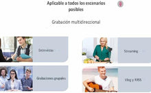 Cargar imagen en el visor de la galería, Micrófono Inalámbrico K9 para Móvil – Audio Profesional Plug &amp; Play para iPhone y Android
