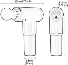 Cargar imagen en el visor de la galería, Pistola de Masaje Muscular Inalámbrica – Masajeador de Tejido Profundo Portátil
