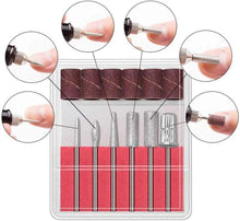 Cargar imagen en el visor de la galería, Torno de Uñas Profesional 30.000RPM – Set Eléctrico de Manicura y Pedicura con Brocas, Lima y Pulidor
