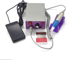 Cargar imagen en el visor de la galería, Torno de Uñas Profesional 30.000RPM – Set Eléctrico de Manicura y Pedicura con Brocas, Lima y Pulidor
