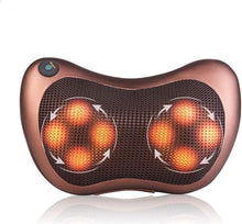 Cargar imagen en el visor de la galería, Almohada de Masaje Cervical para Coche y Hogar – Con Calor y Masaje Relajante
