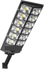 Cargar imagen en el visor de la galería, Lámpara Solar Exterior con Sensor de Movimiento – Luz LED Impermeable para Jardín y Patio
