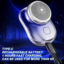 Cargar imagen en el visor de la galería, Mini Afeitadora Eléctrica Portátil Storm Shaver – Recargable USB, Uso Húmedo y Seco
