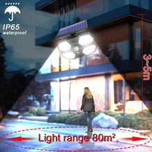 Cargar imagen en el visor de la galería, Lámpara de Pared Solar Exterior – Iluminación LED Eficiente y Sostenible
