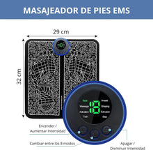 Cargar imagen en el visor de la galería, Masajeador de Pies EMS Eléctrico – Estimulación Muscular para Alivio y Circulación
