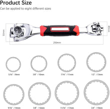 Cargar imagen en el visor de la galería, Llave Universal 48 en 1 – Herramienta Multifunción para Bricolaje y Automoción

