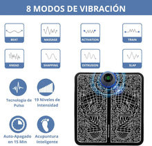 Cargar imagen en el visor de la galería, Masajeador de Pies EMS Eléctrico – Estimulación Muscular para Alivio y Circulación
