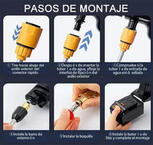 Cargar imagen en el visor de la galería, Hidrolimpiadora Portátil Inalámbrica 300W – Pistola de Alta Presión con Batería 10000mAh

