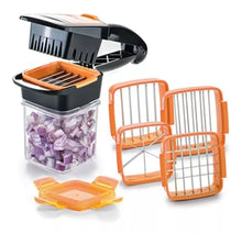 Cargar imagen en el visor de la galería, Cortador de Verduras 5 en 1 – Utensilio Multifunción para Cortar Frutas y Verduras
