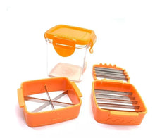 Cargar imagen en el visor de la galería, Cortador de Verduras 5 en 1 – Utensilio Multifunción para Cortar Frutas y Verduras
