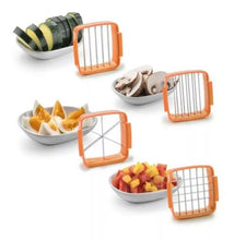 Cargar imagen en el visor de la galería, Cortador de Verduras 5 en 1 – Utensilio Multifunción para Cortar Frutas y Verduras

