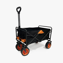 Cargar imagen en el visor de la galería, Carro de Playa Plegable con 4 Ruedas Grandes – 100L de Capacidad y Hasta 80kg de Carga
