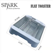 Cargar imagen en el visor de la galería, SPARK Tostador Plano 600W – Ideal para Todo Tipo de Pan y Bollería
