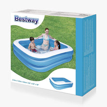 Cargar imagen en el visor de la galería, Piscina Hinchable Bestway 400 L – Piscina Familiar Compacta para Jardín y Terraza
